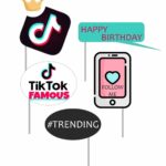 Στικάκια PhotoBooth Tik Tok (5 τεμ)