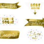 Στικάκια PhotoBooth Baby Shower (6 τεμ)