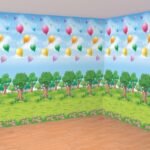 Ταπετσαρία τοίχου Winnie the Pooh Δάσος (2 τεμ) 7,62 μ