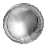 Τεράστιο Μπαλόνι Στρογγυλό Ασημί 173 cm