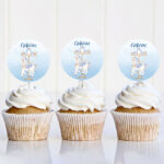 Topper Cupcake - Καρουζέλ αγόρι (6 τεμ)