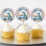 Topper Cupcake Βέσπα (6 τεμ)
