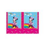 Τραπεζομάντηλο Minnie Rainbow Πλαστικό (120x180 εκ)