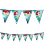 Τριγωνικά Σημαιάκια Γοργόνα Άριελ (200cm)