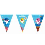 Τριγωνικά Σημαιάκια Baby Shark 2.3m