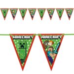Τριγωνικά Σημαιάκια Minecraft 230 cm