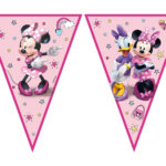 Τριγωνικά Σημαιάκια Minnie Junior 230cm