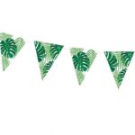 Τριγωνικά σημαιάκια Τροπικά Φύλλα 1.3m
