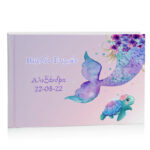 Βιβλίο ευχών βάπτισης - Ουρά Γοργόνας