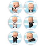 Ξύλινες Κονκάρδες Μπόμπιρας (6 τεμ)