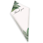 Χωνάκια ρυζιού - Τροπικά φύλλα