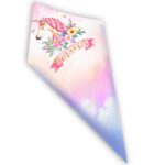 Χωνάκια ζαχαρωτών Μονόκερος