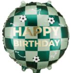18'' Μπαλόνι Happy Birthday με μπάλες ποδοσφαίρου