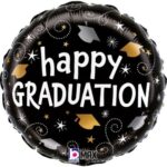 18" Μπαλόνι Αποφοίτησης Swirls