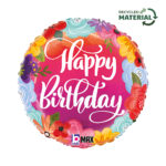 18" Μπαλόνι Γενεθλίων Ανοιξιάτικα Λουλούδια