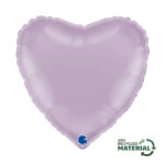 18" Μπαλόνι Καρδιά Λιλά