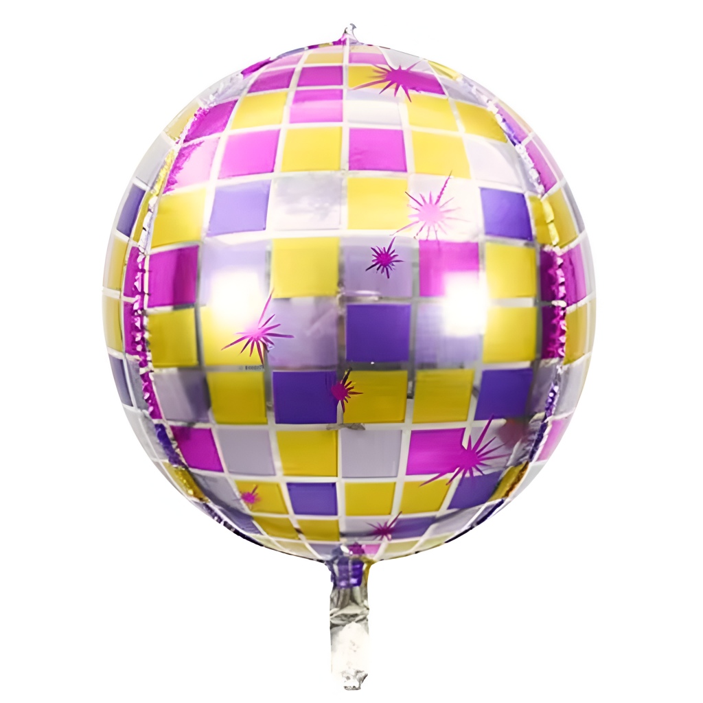 22_-mpaloni-disco-ball-ombre_1 22" Μπαλόνι Disco Ball Ombre - Image 1