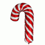 24" Μπαλόνι κόκκινο Candy Cane