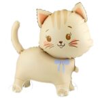 25'' Μπαλόνι Γατούλα με ροδάκια