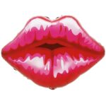 27” Μπαλόνι Χείλη Φιλάκι