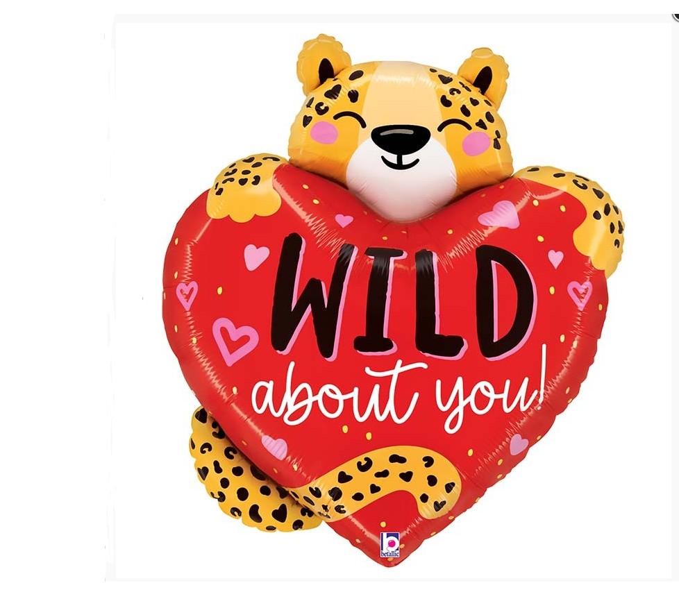 29-mpaloni-kardia-wild-about-you__1 29'' Μπαλόνι Καρδιά & Τσιτάχ - Wild about You - Image 1