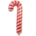 33" Μπαλόνι κόκκινο άσπρο Candy Cane