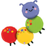 39" Μπαλόνι Πολύχρωμη Κάμπια