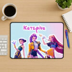 Mouse Pad Gaming - K-Pop Demon Hunters Με Όνομα