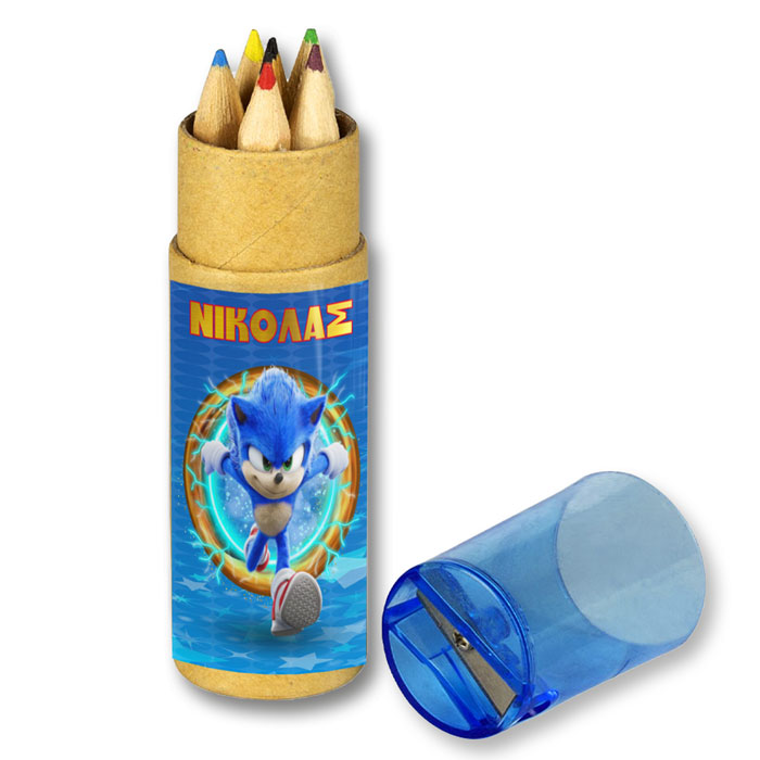 SONIC-xilobogies Ξυλομπογιές Sonic - Image 1