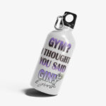Ανοξείδωτο Παγούρι για Γυμναστήριο - Gym or Gin