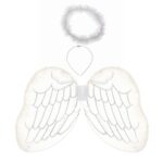 Αποκριάτικο Σετ Αγγελάκι (2 τεμ)