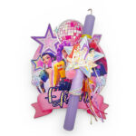 Λαμπάδα  Κ - POP  Αρωματική με Ξύλινο Κάδρο