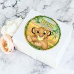 Αυτοκόλλητα με όνομα Lion King (6 τεμ)