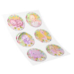 Αυτοκόλλητα Δεινοσαυράκι κορίτσι (6 τεμ)