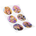 Αυτοκόλλητα Ραπουνζέλ (6 τεμ)