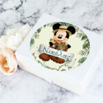 Αυτοκόλλητα με όνομα Mickey Σαφάρι (6 τεμ)