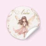 Αυτοκόλλητα με όνομα - Νεραϊδοχώρα (6 τεμ)