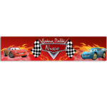 Banner Αυτοκίνητα με μήνυμα 1,30m