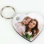 Μπρελόκ καρδιά με φωτογραφία