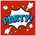 Χαρτοπετσέτες Boom Party (20 τεμ)