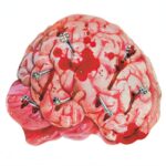 Χαρτοπετσέτες Halloween - Εγκέφαλος (20 τεμ)