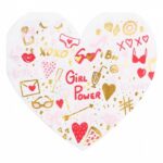 Χαρτοπετσέτες καρδιά ΧΟΧΟ (20 τεμ)