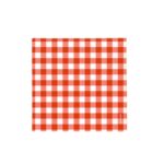 Χαρτοπετσέτες Κόκκινες Καρό (20 τεμ)