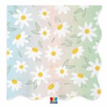 Χαρτοπετσέτες -  Μαργαρίτες (16 τεμ)