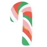 Χαρτοπετσέτες σχηματικές Candy Cane (20 τεμ)