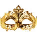 Χρυσή Αποκριάτικη Μάσκα