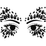 Διακοσμητικά Αυτοκόλλητα Προσώπου - Κρύσταλλα