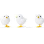 Διακοσμητικά Κοτοπουλάκια - μινιατούρες (9 τεμ)