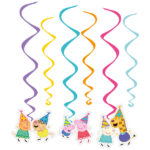 Διακοσμητικά οροφής Πέππα το Γουρουνάκι (6 τεμ)