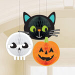 Διακοσμητικές Κυψέλες Halloween Friends (3 τεμ)